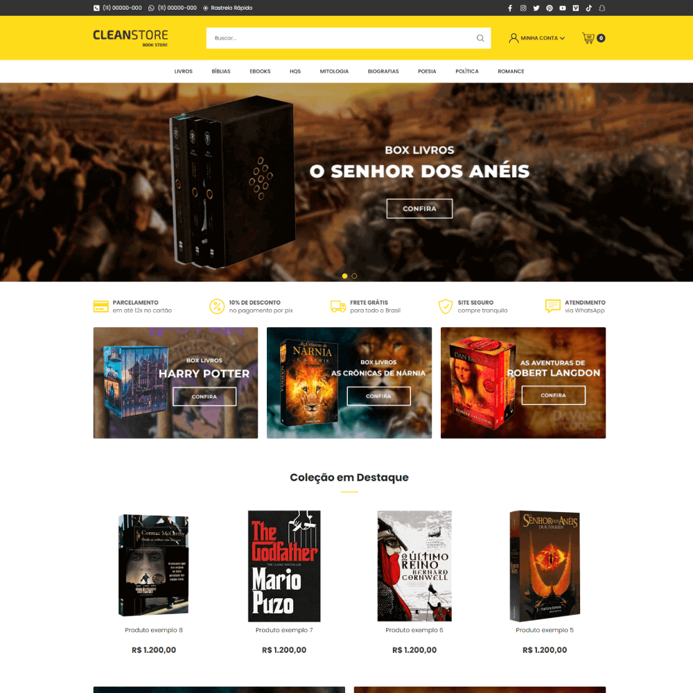 Tema Shopify - Book Store